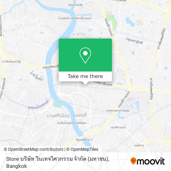 Store บริษัท วินเทจวิศวกรรม จำกัด (มหาชน) map