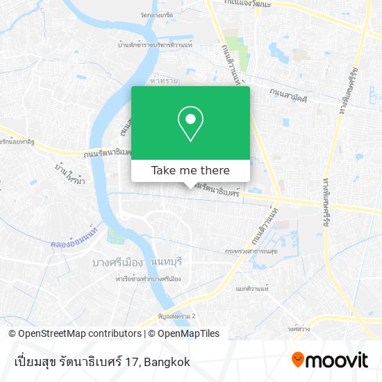 เปี่ยมสุข รัตนาธิเบศร์ 17 map