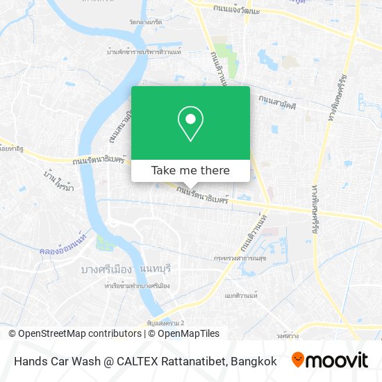 Hands Car Wash @ CALTEX Rattanatibet map