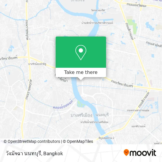 วังมัจฉา นนทบุรี map