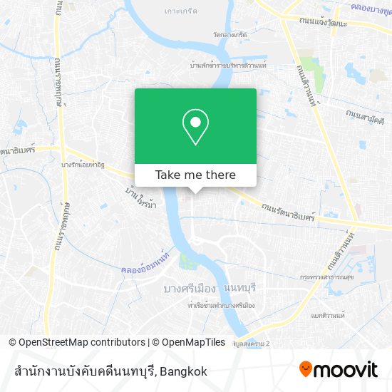 สำนักงานบังคับคดีนนทบุรี map