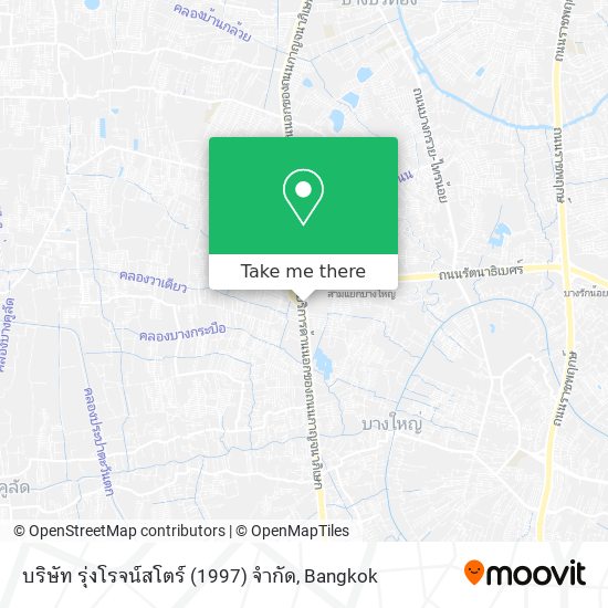 บริษัท รุ่งโรจน์สโตร์ (1997) จำกัด map