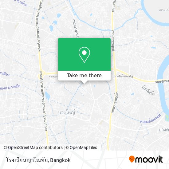 โรงเรียนญาโณทัย map