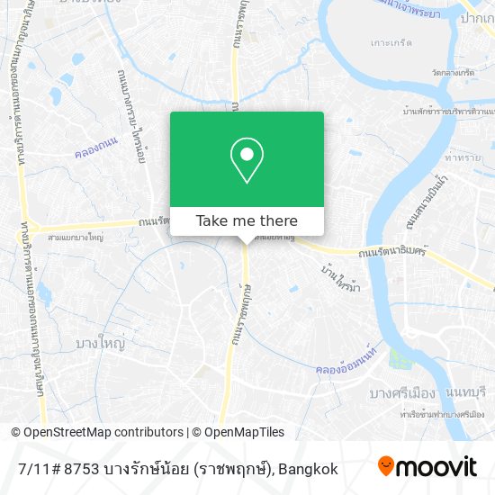7 / 11# 8753 บางรักษ์น้อย (ราชพฤกษ์) map