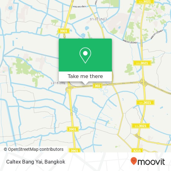 Caltex Bang Yai map