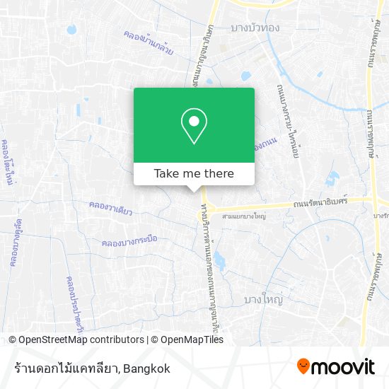 ร้านดอกไม้แคทลียา map