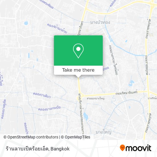 ร้านลาบเป็ดร้อยเอ็ด map