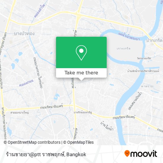 ร้านขายยา@ptt ราชพฤกษ์ map