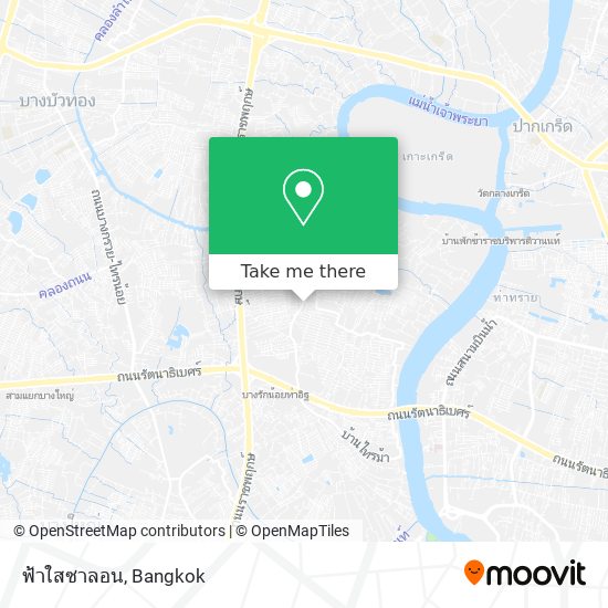 ฟ้าใสซาลอน map