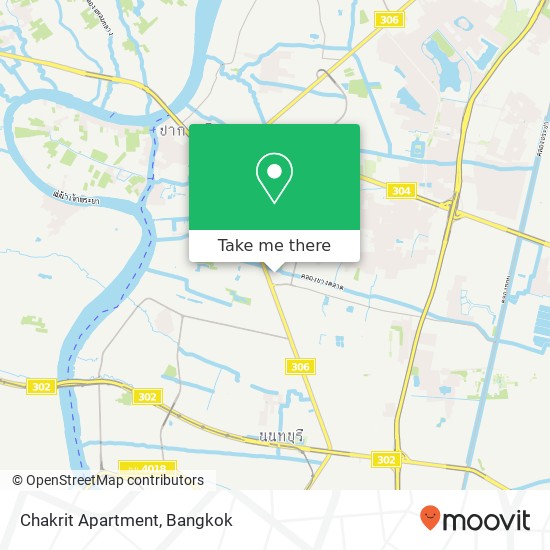Chakrit Apartment map
