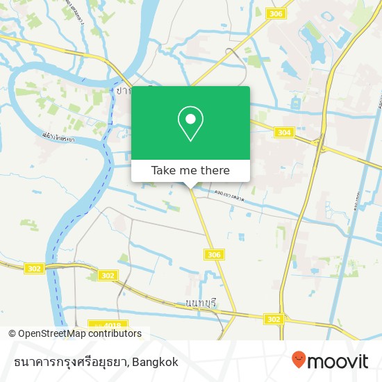 ธนาคารกรุงศรีอยุธยา map