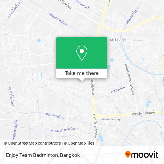 Enjoy Team Badminton map