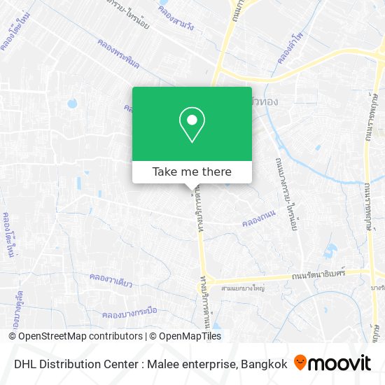 DHL Distribution Center : Malee enterprise map