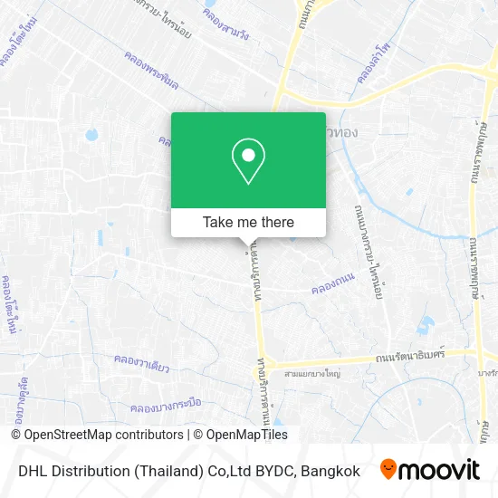 DHL Distribution (Thailand) Co,Ltd BYDC map