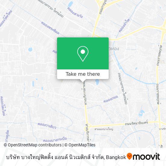 บริษัท บางใหญ่ฟิตติ้ง แอนด์ นิวเมติกส์ จำกัด map