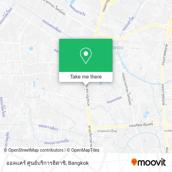 ออลแคร์ ศูนย์บริการฮิตาชิ map