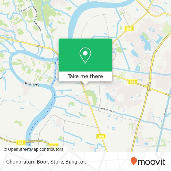 Chonpratarn Book Store map