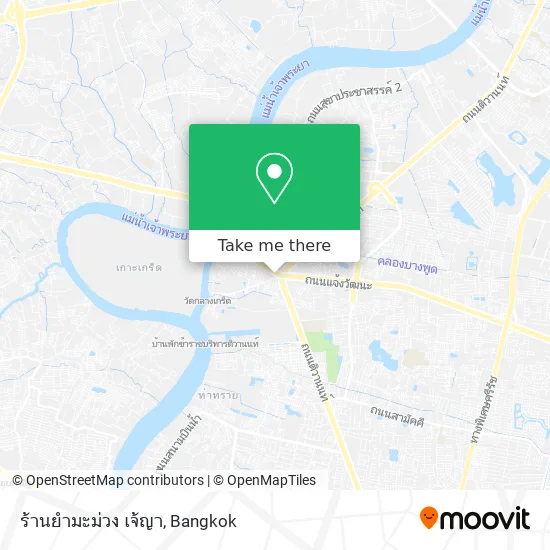 ร้านยำมะม่วง เจ้ญา map