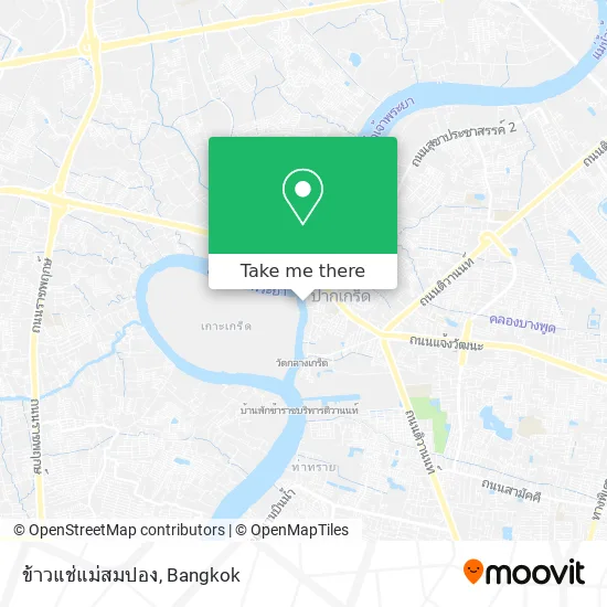 ข้าวแช่แม่สมปอง map