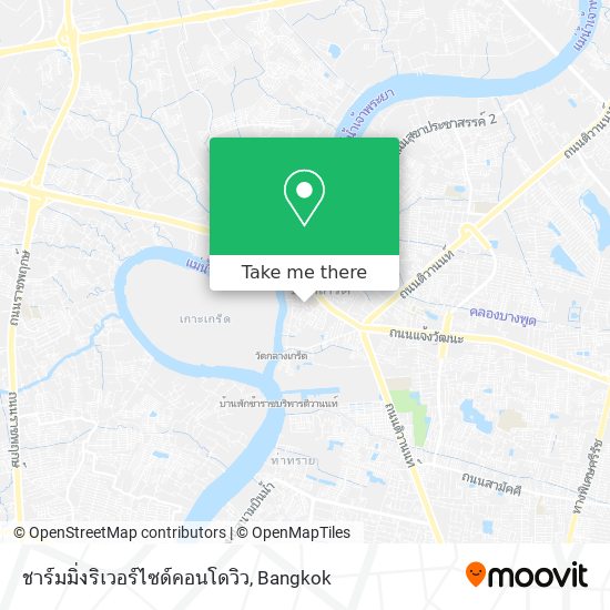ชาร์มมิ่งริเวอร์ไซด์คอนโดวิว map