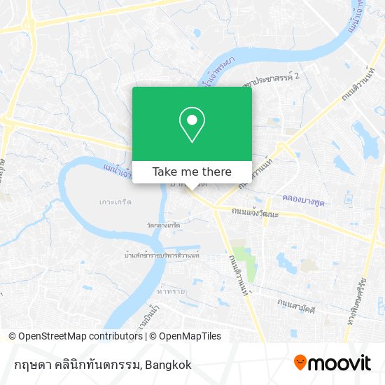 กฤษดา คลินิกทันตกรรม map