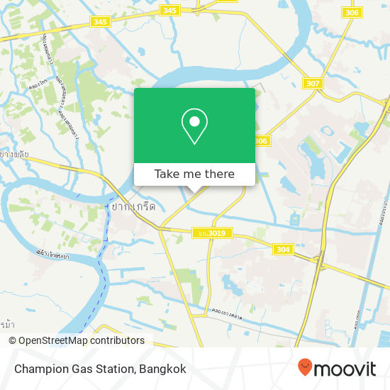 Champion Gas Station map