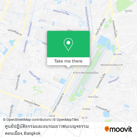 ศูนย์ปฏิบัติธรรมและอบรมเยาวชนเบญจธรรม ดอนเมือง map