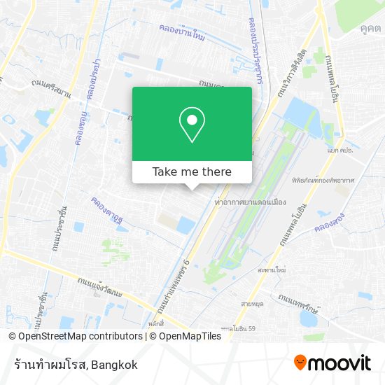 ร้านทำผมโรส map