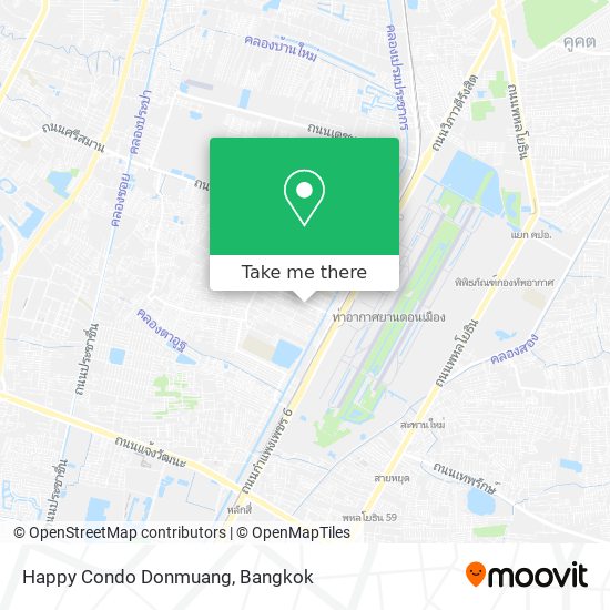 Happy Condo Donmuang map