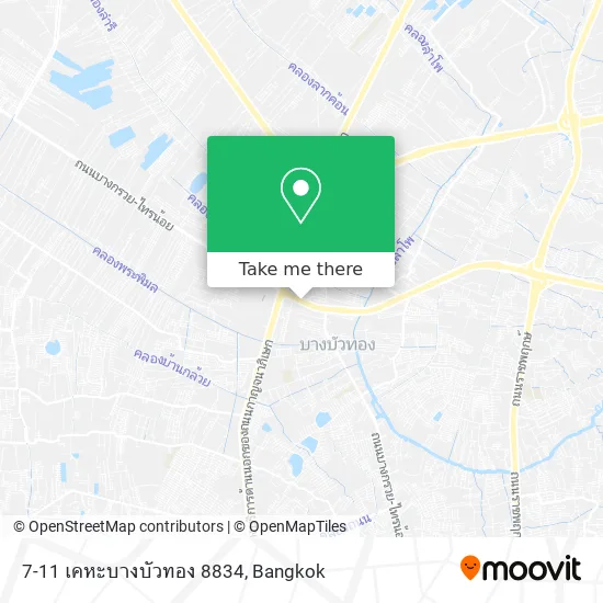 7-11 เคหะบางบัวทอง 8834 map