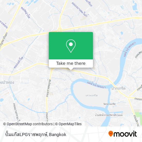ปั๊มแก๊สLPGราชพฤกษ์ map
