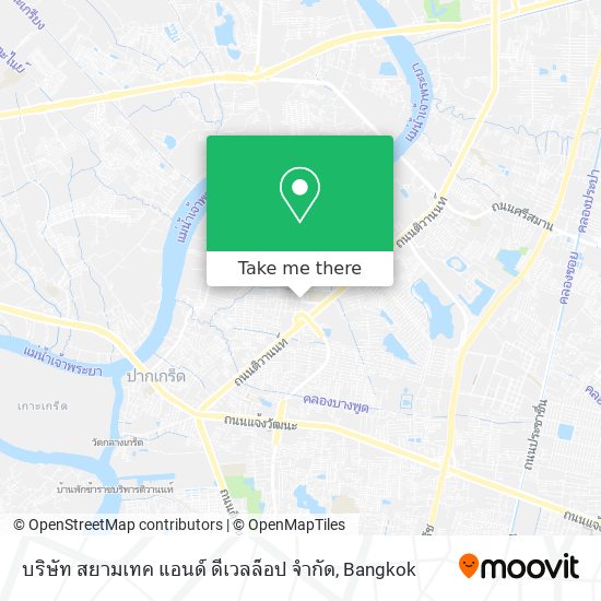 บริษัท สยามเทค แอนด์ ดีเวลล็อป จำกัด map