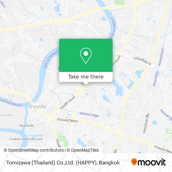 Tomizawa (Thailand) Co.,Ltd. (HAPPY) map