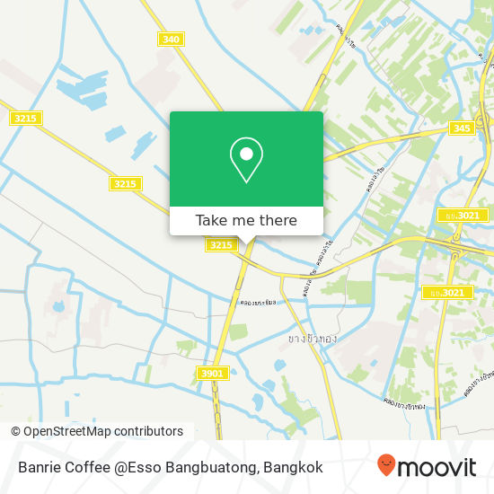 Banrie Coffee @Esso Bangbuatong map