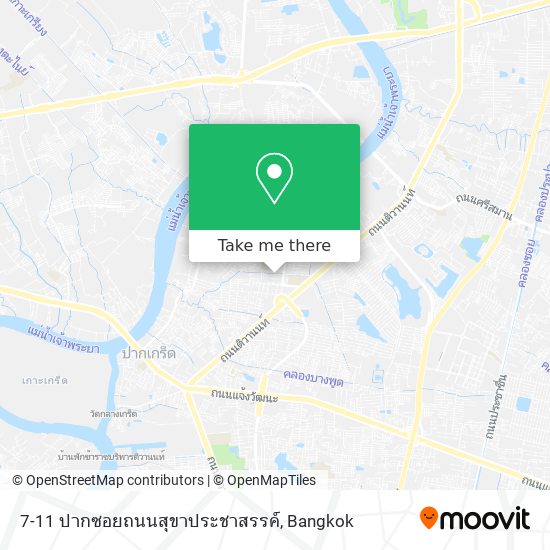 7-11 ปากซอยถนนสุขาประชาสรรค์ map