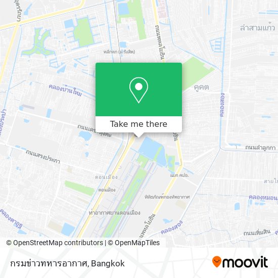 กรมข่าวทหารอากาศ map