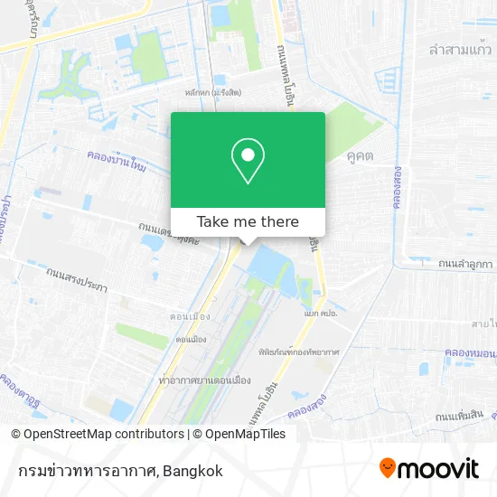 กรมข่าวทหารอากาศ map