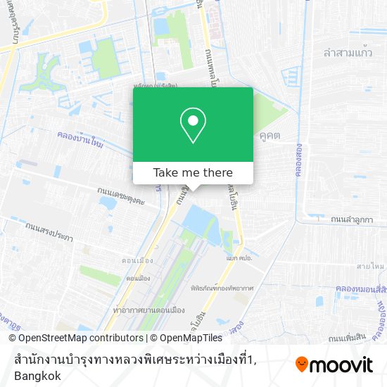 สำนักงานบำรุงทางหลวงพิเศษระหว่างเมืองที่1 map