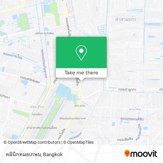 คลินิกหมอเกษม map