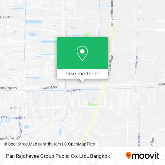 Pan Rajdhevee Group Public Co.,Ltd. map