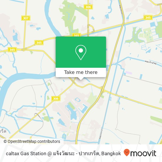 caltax Gas Station @ แจ้งวัฒนะ - ปากเกร็ด map