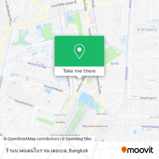 ร้านนวดแผนโบราณ เดอเบล map