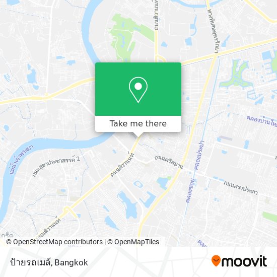 ป้ายรถเมล์ map