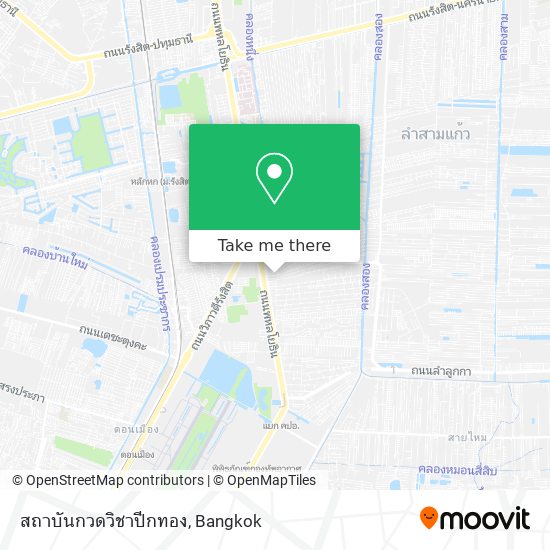 สถาบันกวดวิชาปีกทอง map