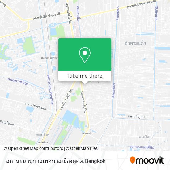 สถานธนานุบาลเทศบาลเมืองคูคต map