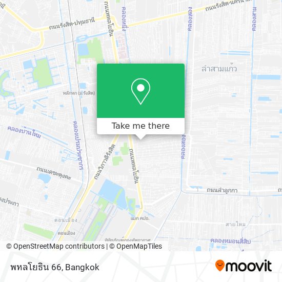 พหลโยธิน 66 map