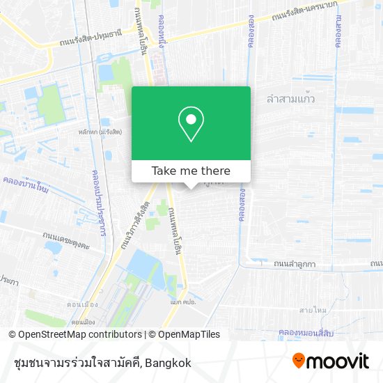 ชุมชนจามรร่วมใจสามัคคี map