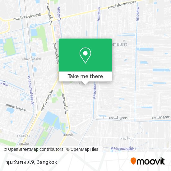 ชุมชนทอส.9 map