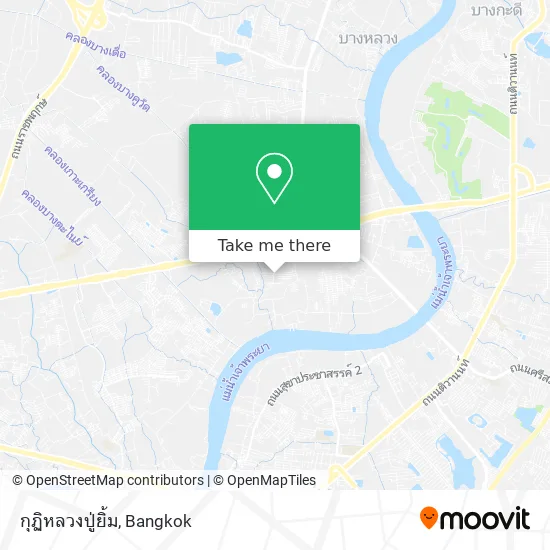กุฏิหลวงปู่ยิ้ม map