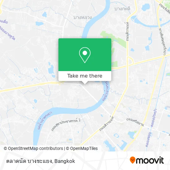 ตลาดนัด บางขะแยง map